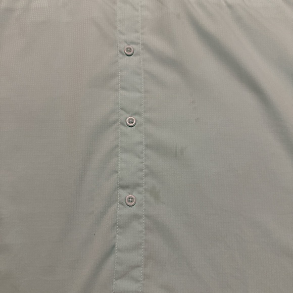 Columbia Green Casual Button Down Shirt Lightweight - Picture 8 of 8